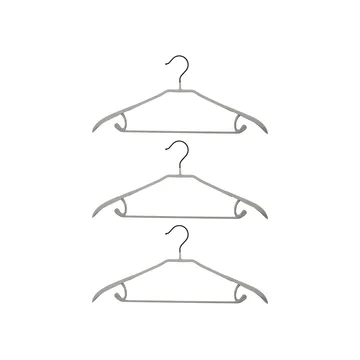 3 Perchas Ward - negro-gris - House Doctor