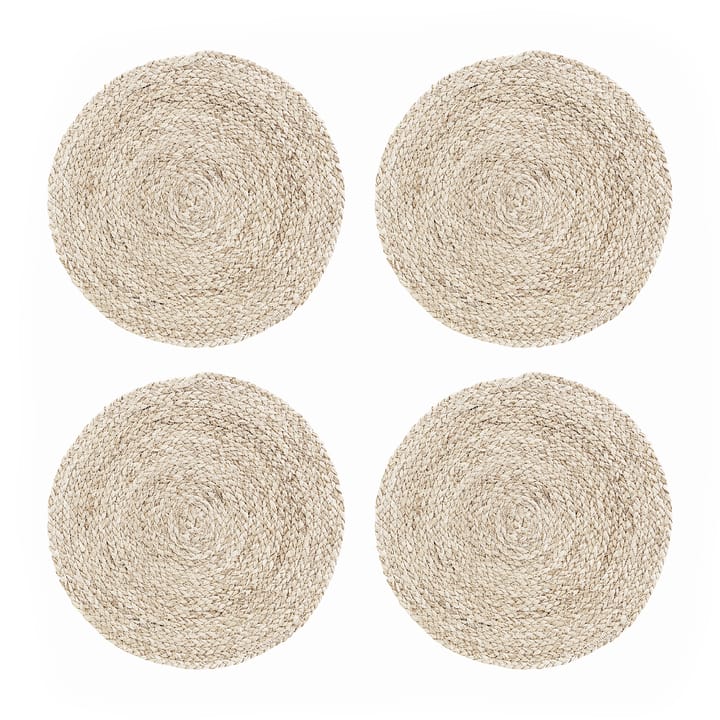 4 Manteles individuales Circle algas - natural - House Doctor