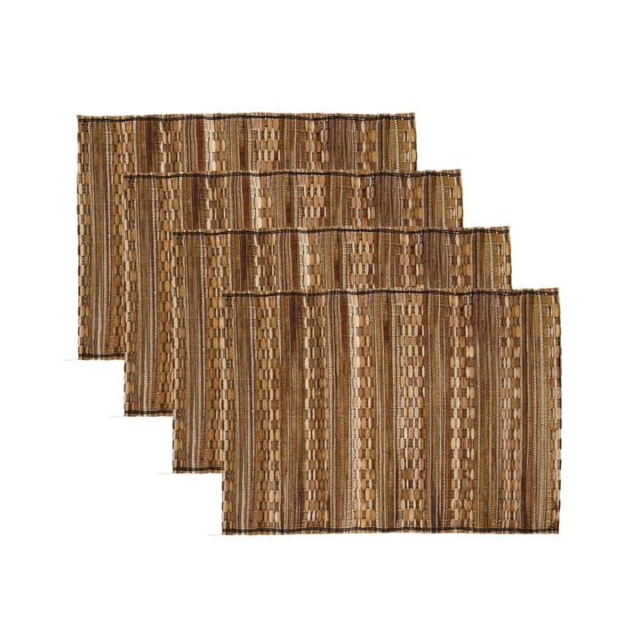 4 Manteles individuales Pivo 35x48 cm - natural - House Doctor