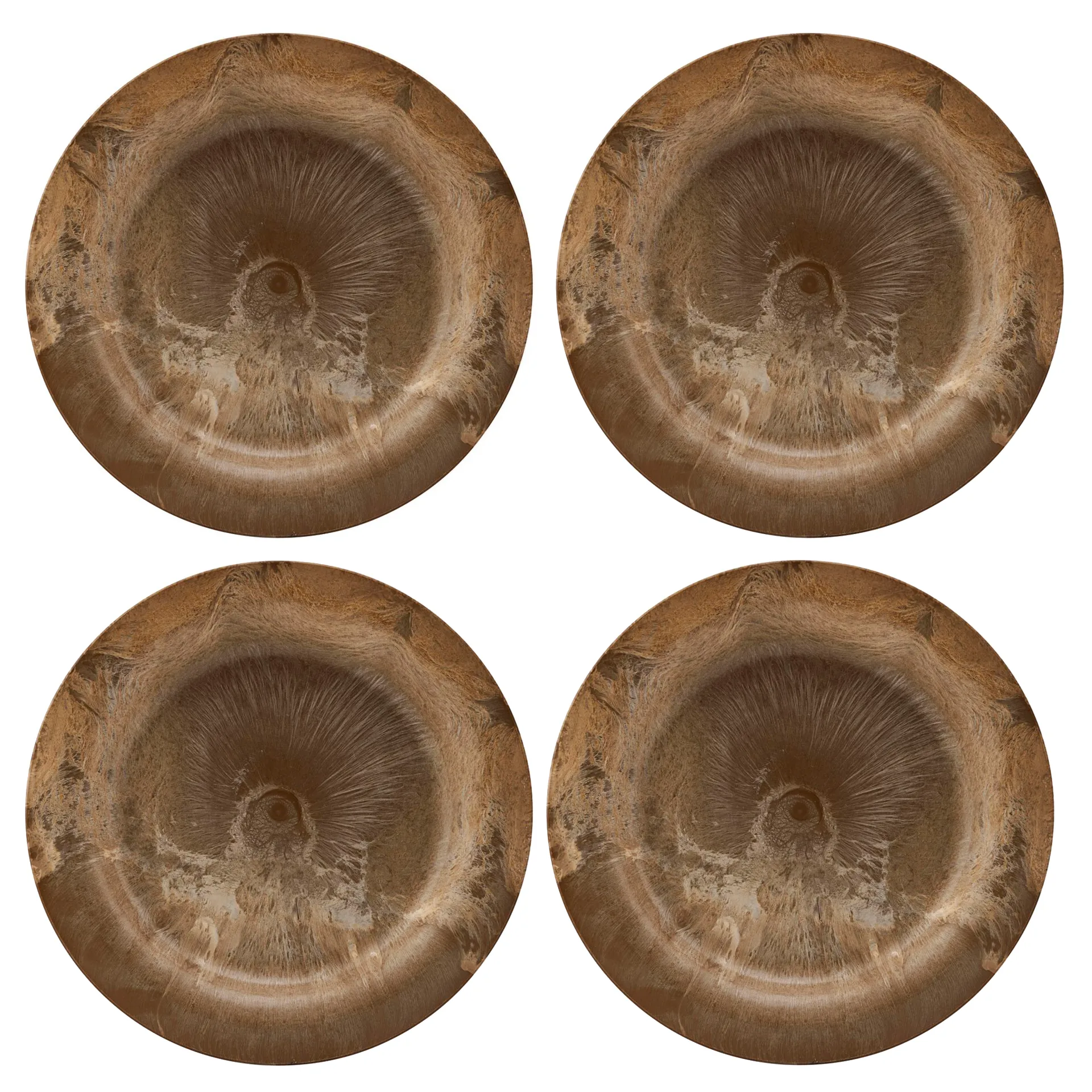 4 Platos Serveur 24 cm, Dorado House Doctor