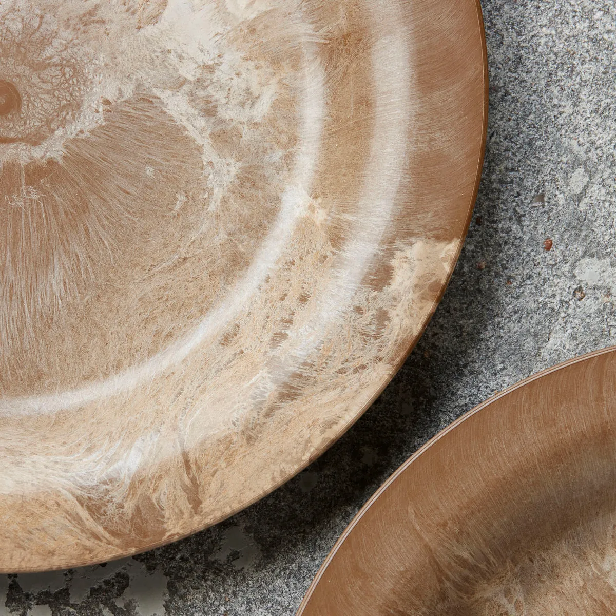 4 Platos Serveur 24 cm, Dorado House Doctor