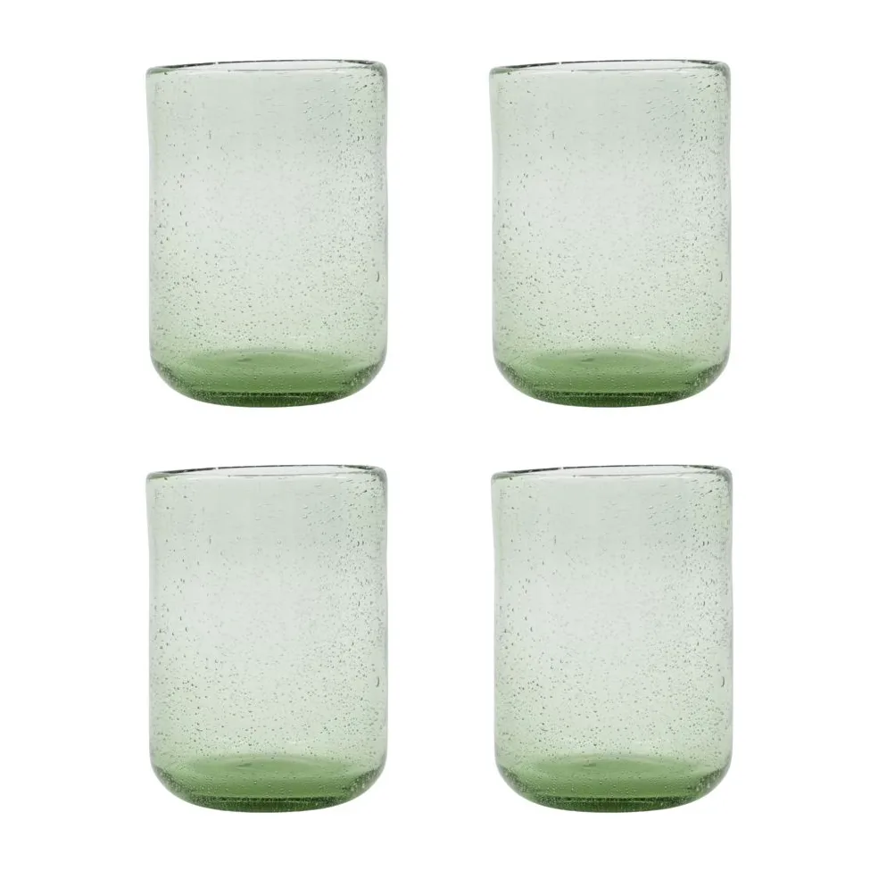 4 Vasos Rich, verde claro House Doctor