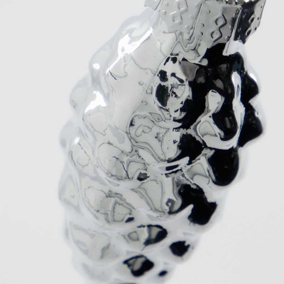 6 Adornos para árbol de navidad Glint 5,8 cm, Plateado House Doctor