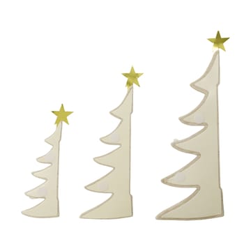 Abeto decorativo Tree, 3 piezas - Marfil - House Doctor