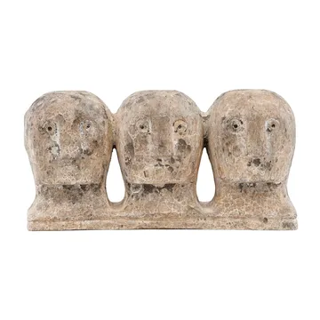 Adorno Ancient head - marrón grisáceo - House Doctor