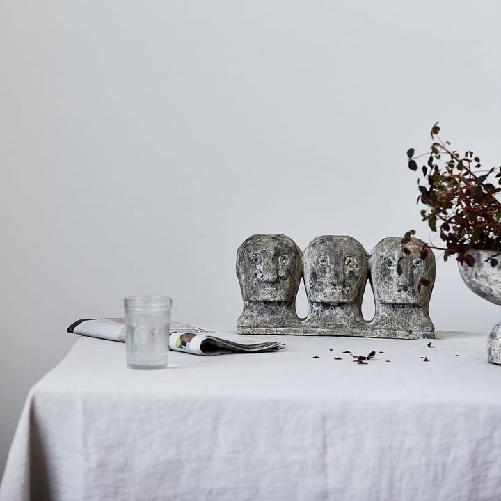 Adorno Ancient head, marrón grisáceo House Doctor