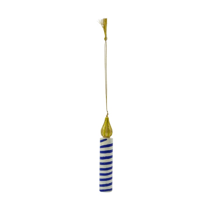 Adorno colgante Ljus, 3 piezas, Verde-rosa-azul House Doctor