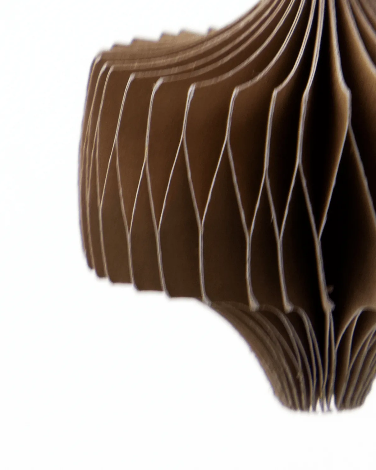 Adorno colgante navideño Comb, 6 piezas, Marrón claro House Doctor