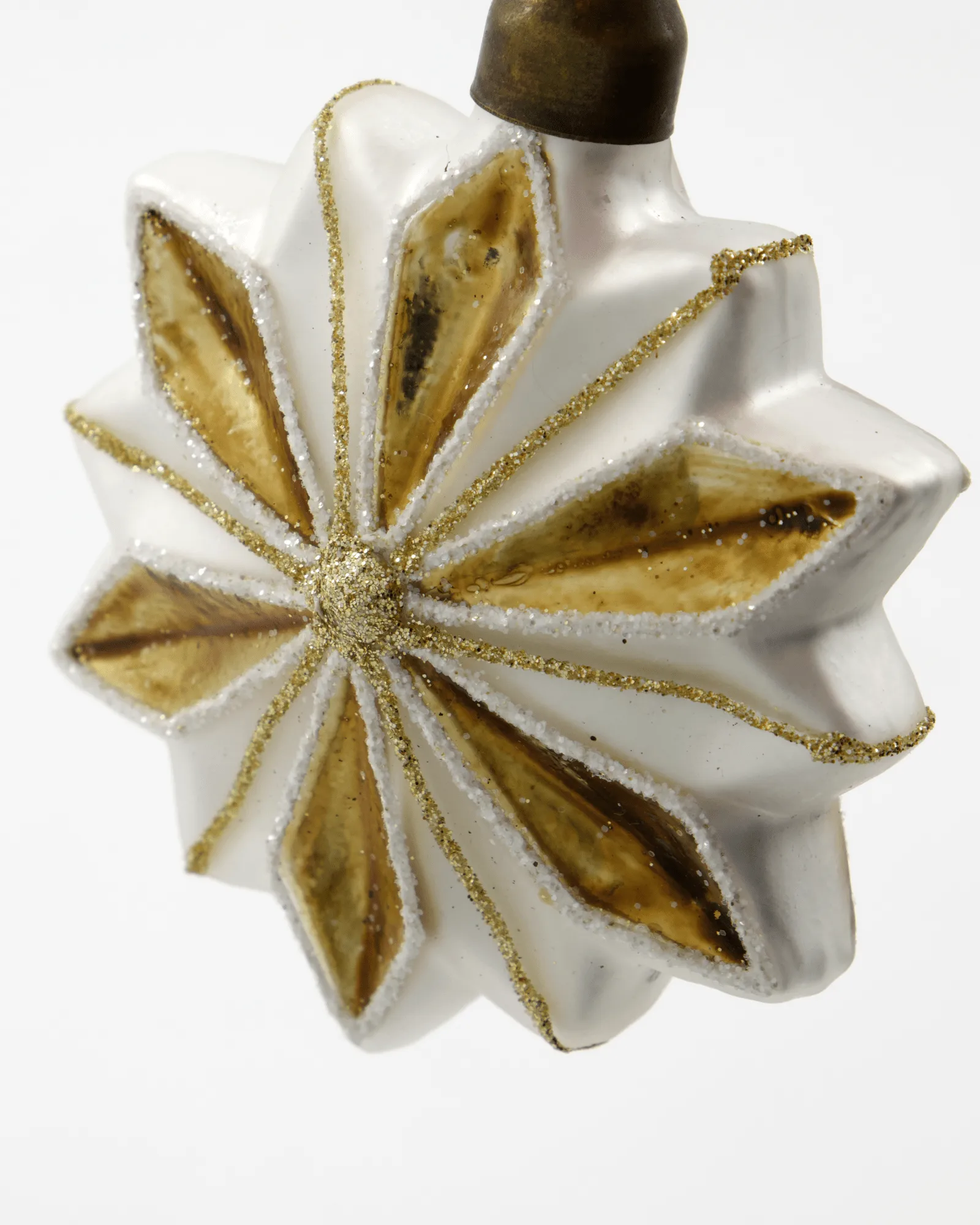 Adorno colgante navideño Stella, pack de 4, Blanco House Doctor