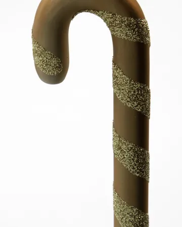 Adorno colgante navideño Stick, pack de 4 - Dorado - House Doctor