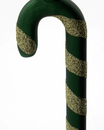 Adorno colgante navideño Stick, pack de 4 - Verde - House Doctor