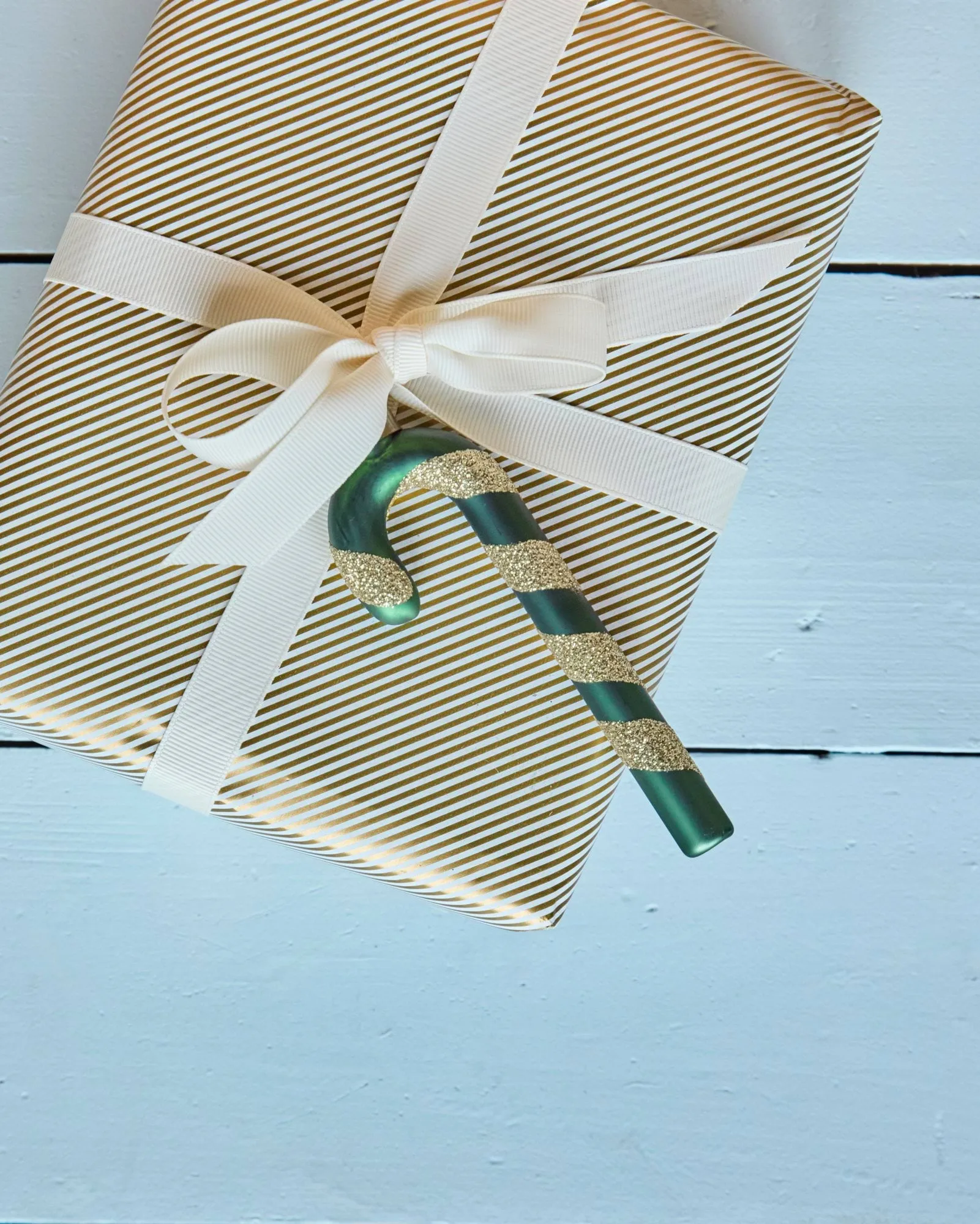 Adorno colgante navideño Stick, pack de 4, Verde House Doctor