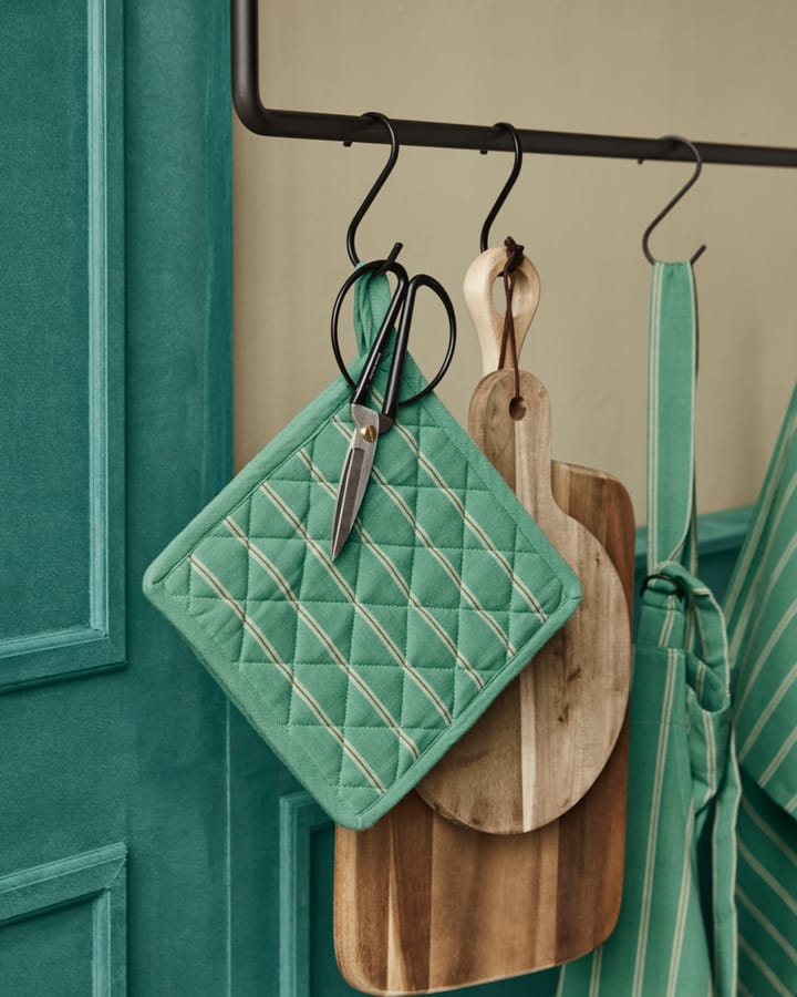 Agarradera Chef 22x22 cm 2-pack, Verde House Doctor