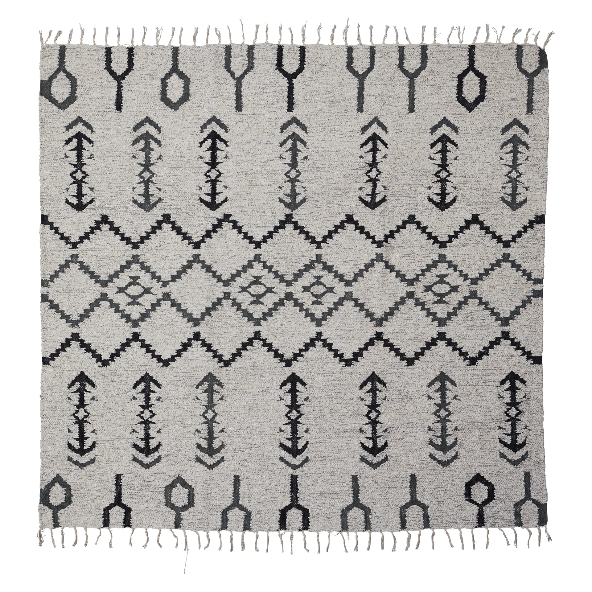 Alfombra Arte 180 x 180 cm, Off-white House Doctor