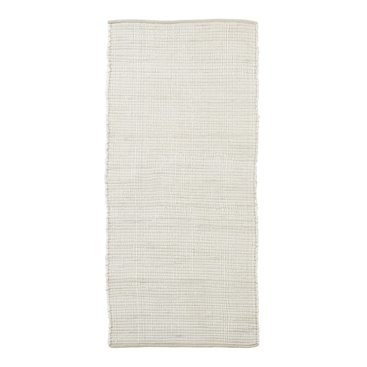 Alfombra Chindi 70 x 160 cm - Blanco - House Doctor