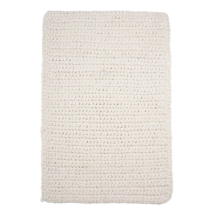 Alfombra Crochet 60x90 cm - blanco - House Doctor