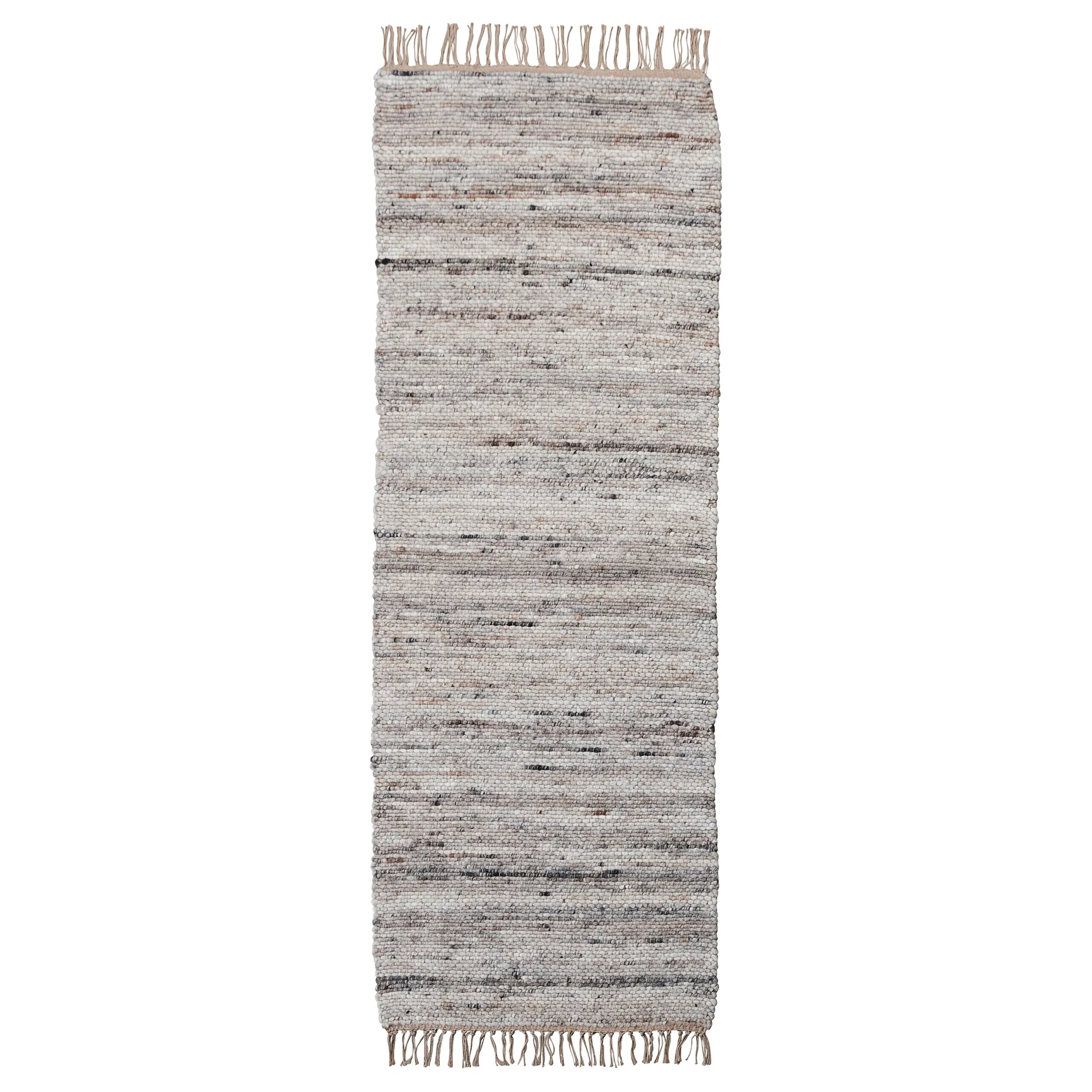 Alfombra Hafi 80 x 200 cm, Gris-verde House Doctor