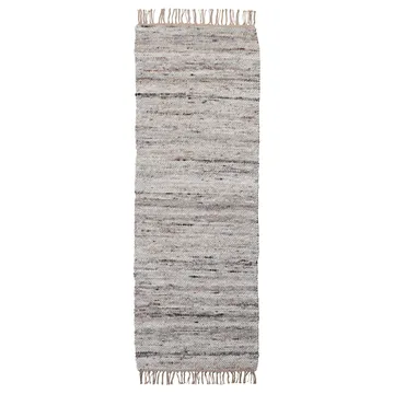 Alfombra Hafi 80 x 200 cm - Gris-verde - House Doctor