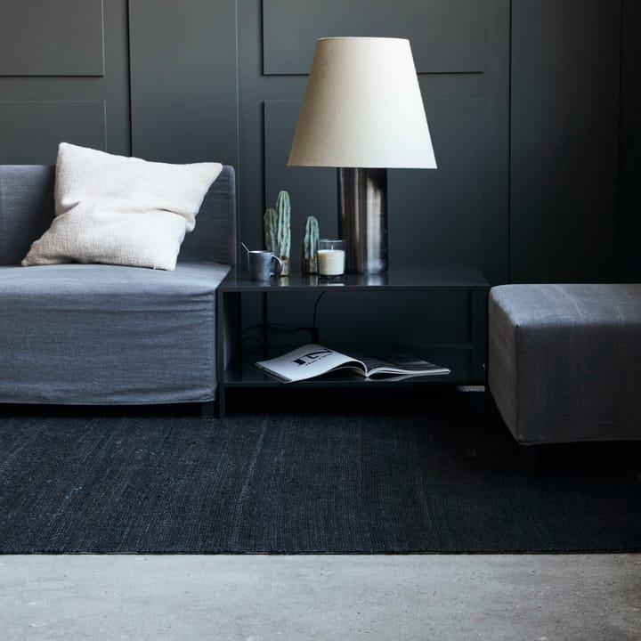 Alfombra Hempi 200x300 cm - Negro - House Doctor