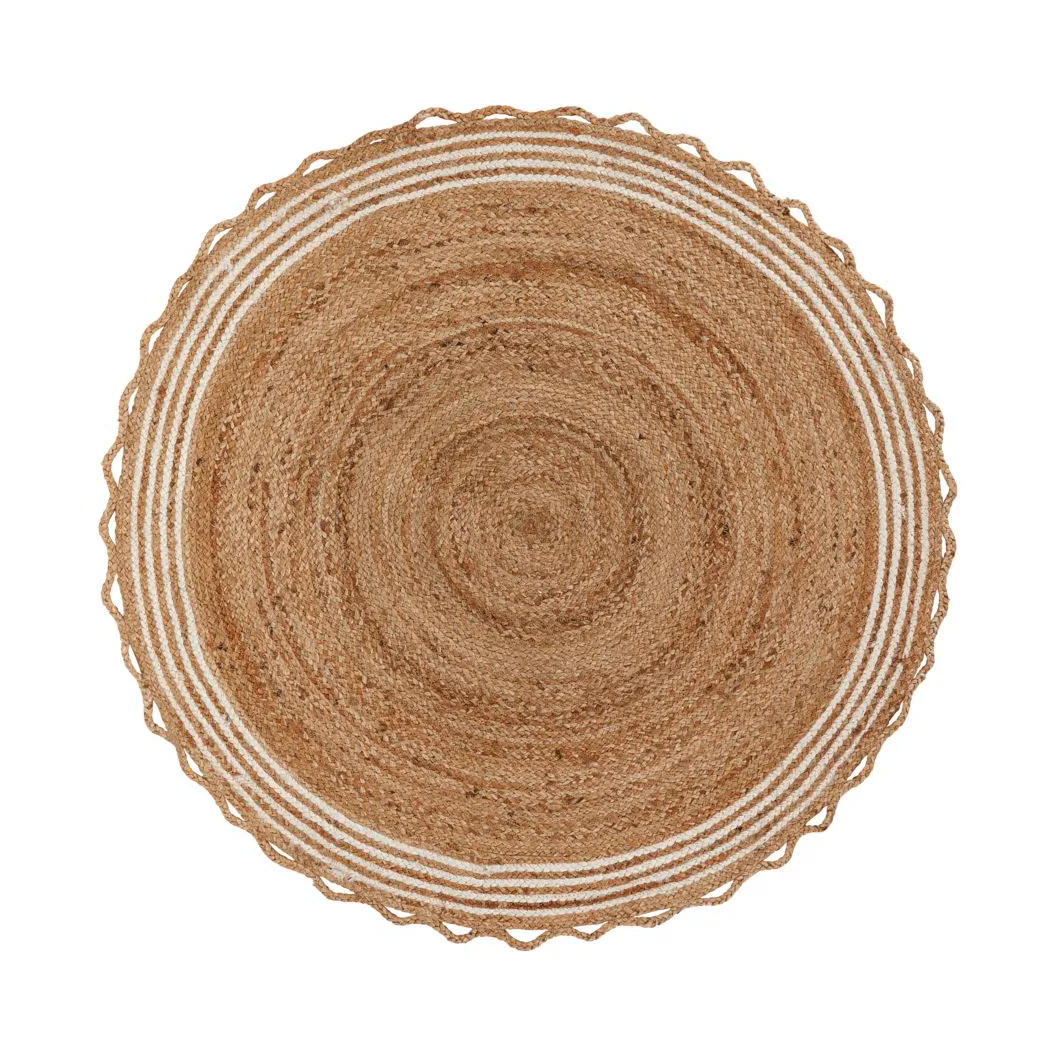 Alfombra para árbol de navidad Nord Ø120 cm, Yute-blanco House Doctor