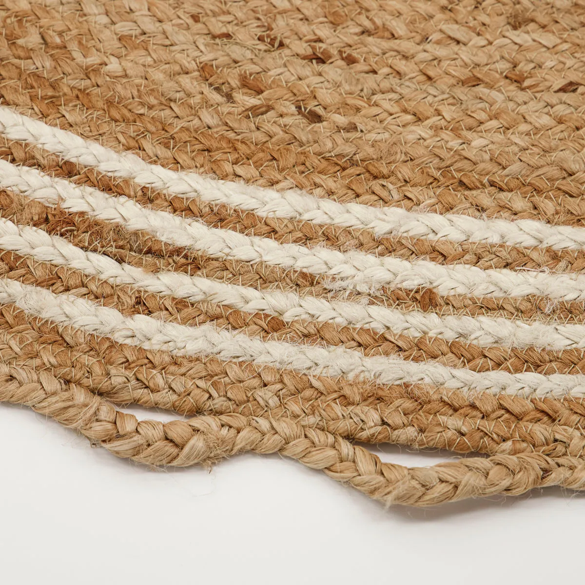 Alfombra para árbol de navidad Nord Ø120 cm, Yute-blanco House Doctor