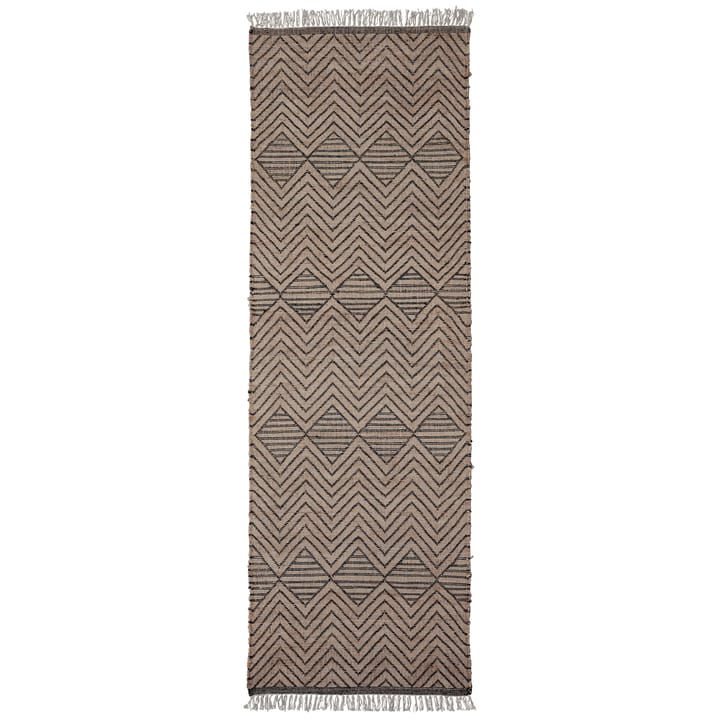 Alfombra Ranjar 90 x 300 cm - Marrón - House Doctor