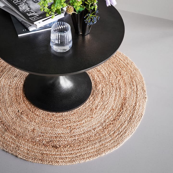 Alfombra Rugy Ø90 cm, Natural House Doctor