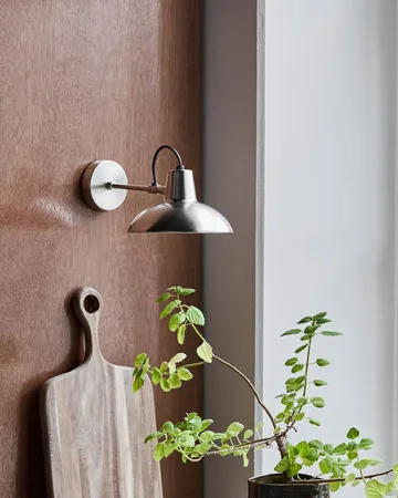 Aplique de pared Desk 30 cm - Plata cepillada - House Doctor