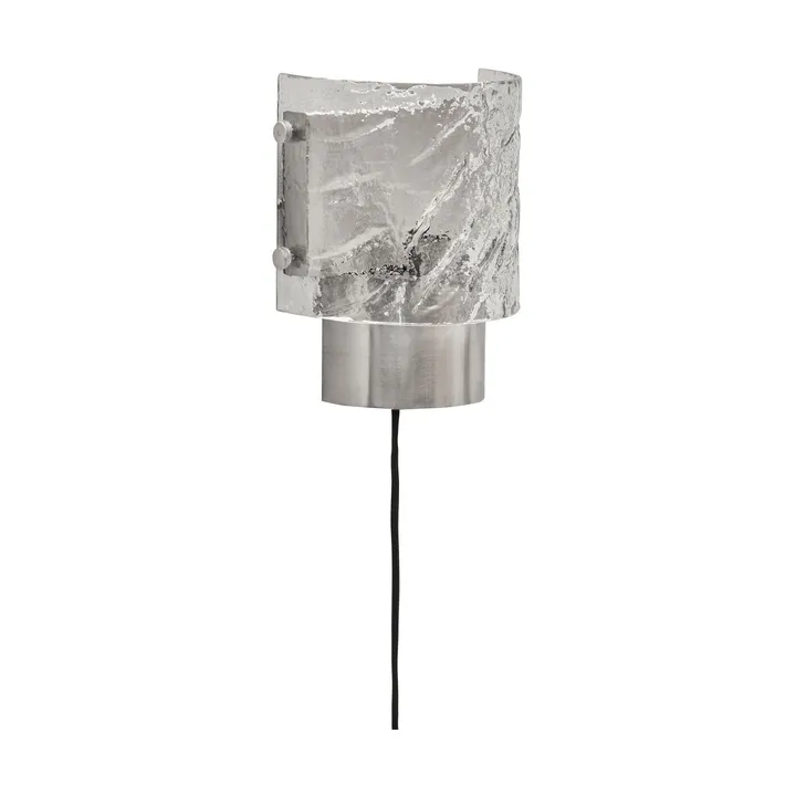 Aplique de pared Type - Plata cepillada, 18x10,5x22 cm - House Doctor