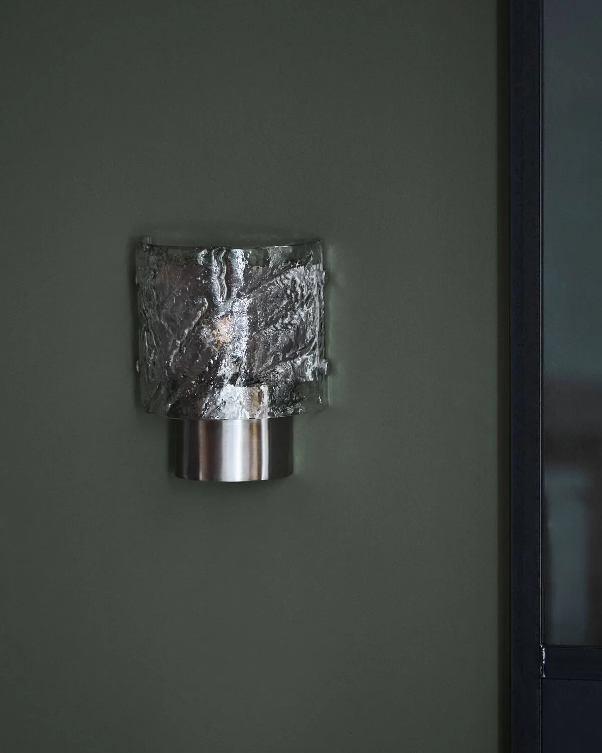 Aplique de pared Type, Plata cepillada, 18x10,5x22 cm House Doctor