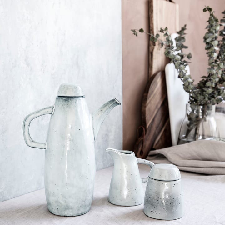 Azucarero Rustic, gris-azul House Doctor