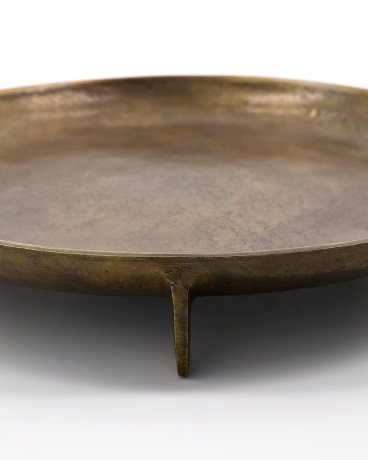 Bandeja Cast Ø38 cm, latón antiguo House Doctor