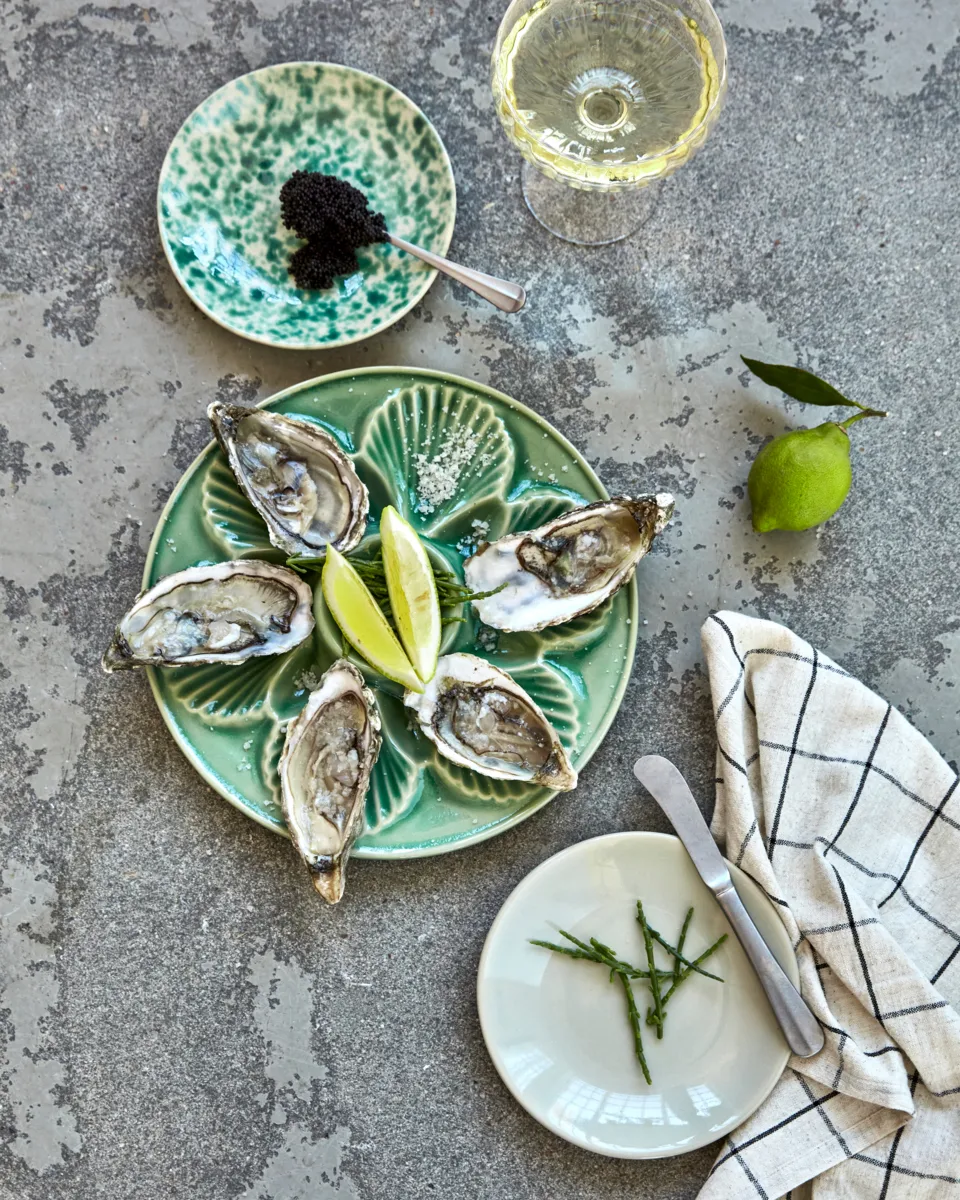 Bandeja de servir Diva Ø25 cm, Verde House Doctor