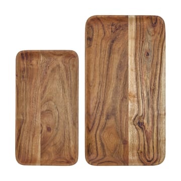 Bandeja Wood 2 piezas - Natur - House Doctor