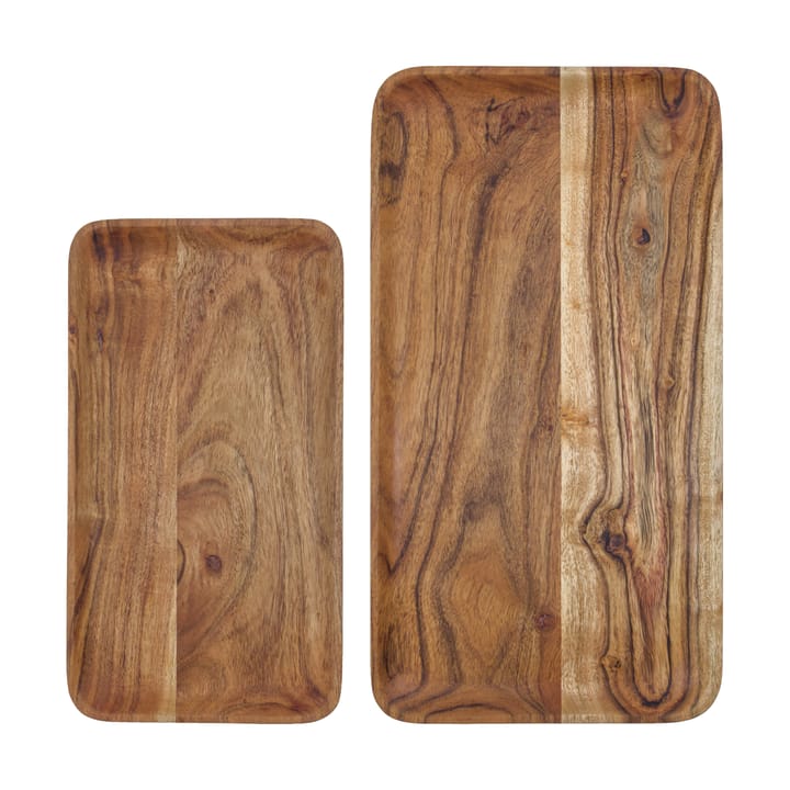 Bandeja Wood 2 piezas - Natur - House Doctor