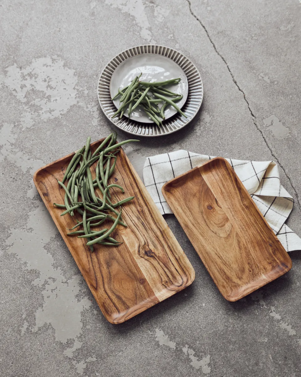 Bandeja Wood 2 piezas, Natur House Doctor