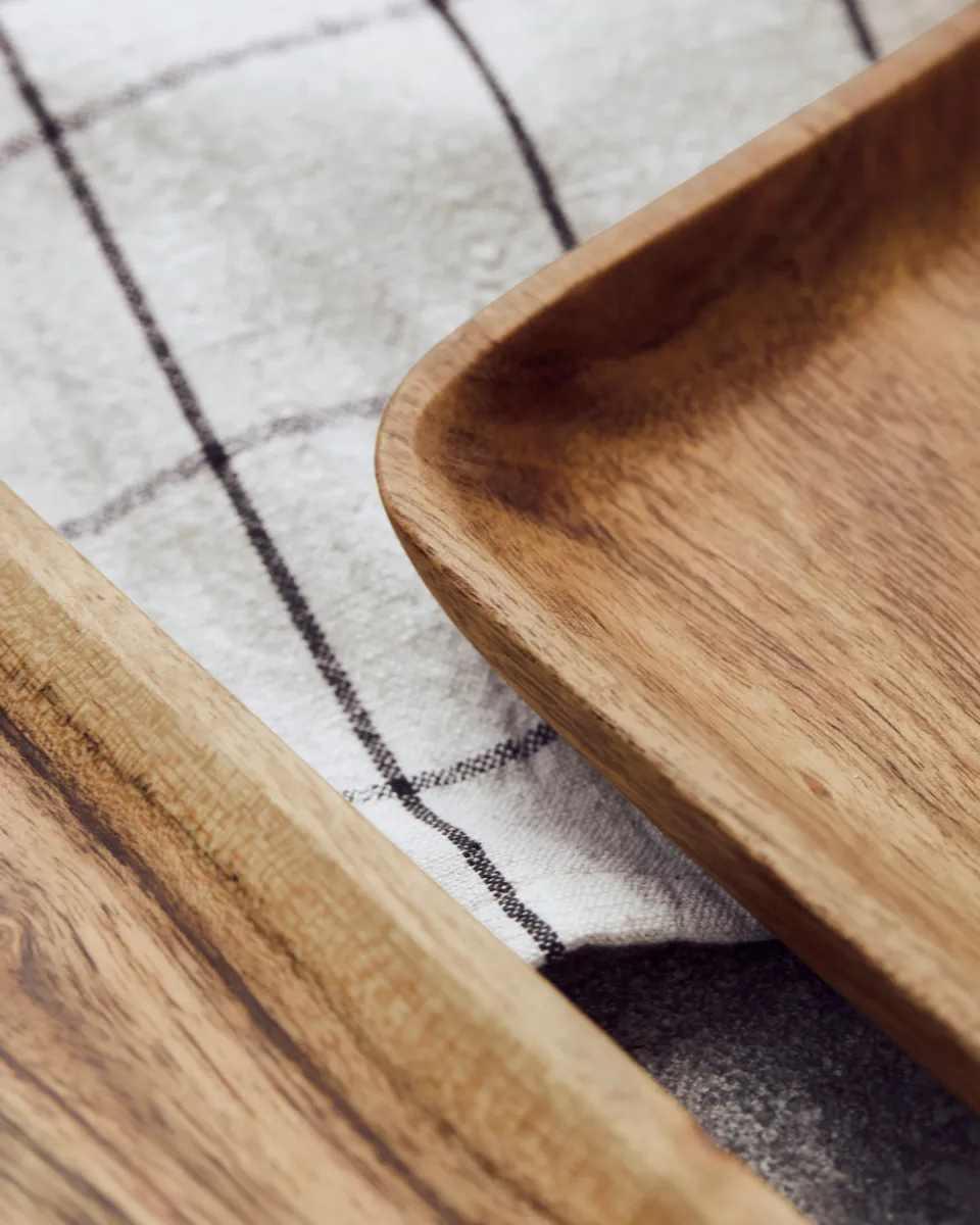 Bandeja Wood 2 piezas, Natur House Doctor