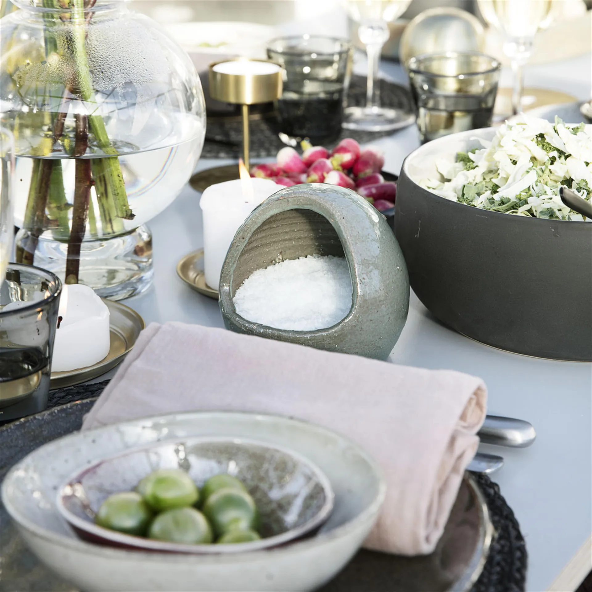 Bol Lake gris, 13 cm House Doctor