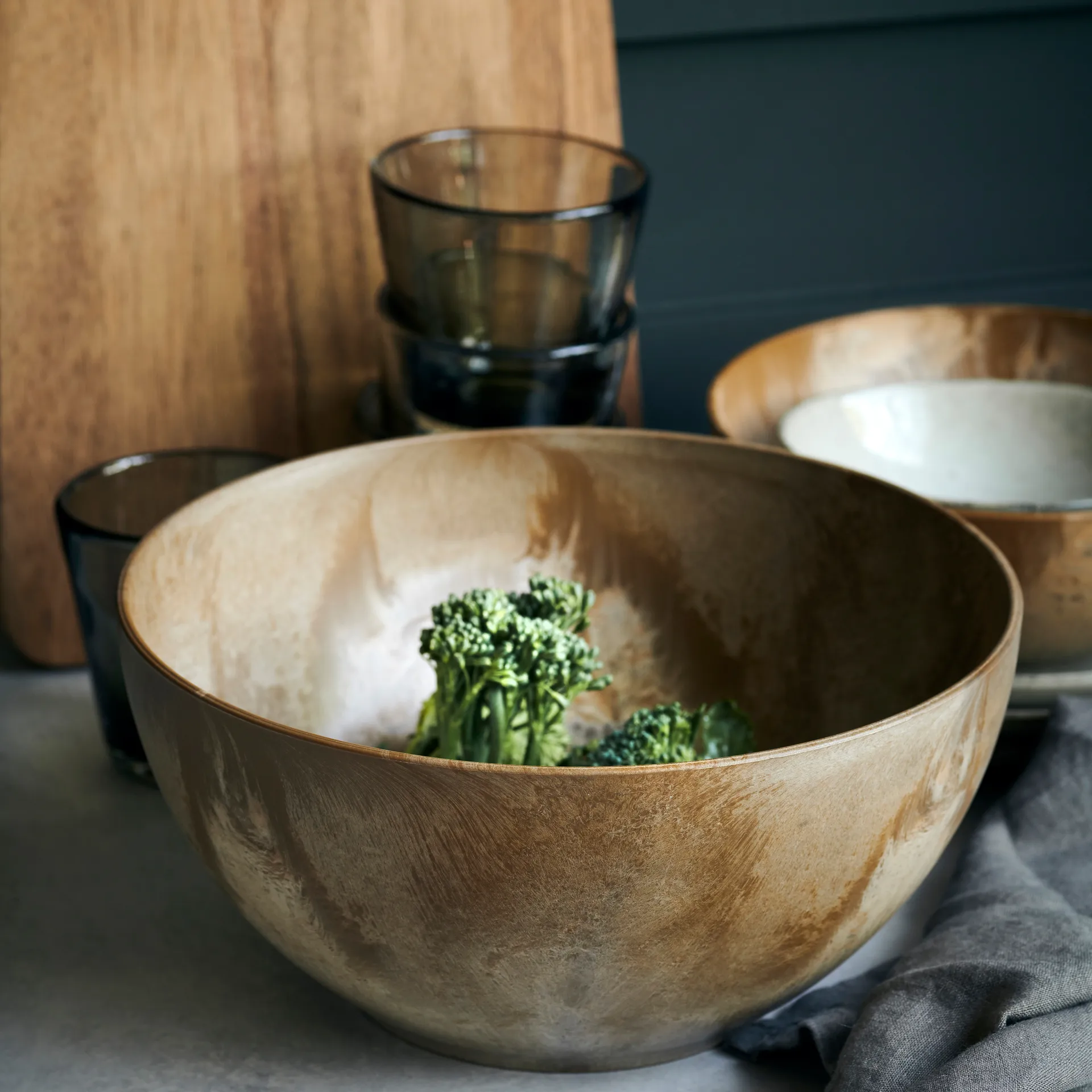 Bol para servir Serveur Ø24 cm, Dorado House Doctor