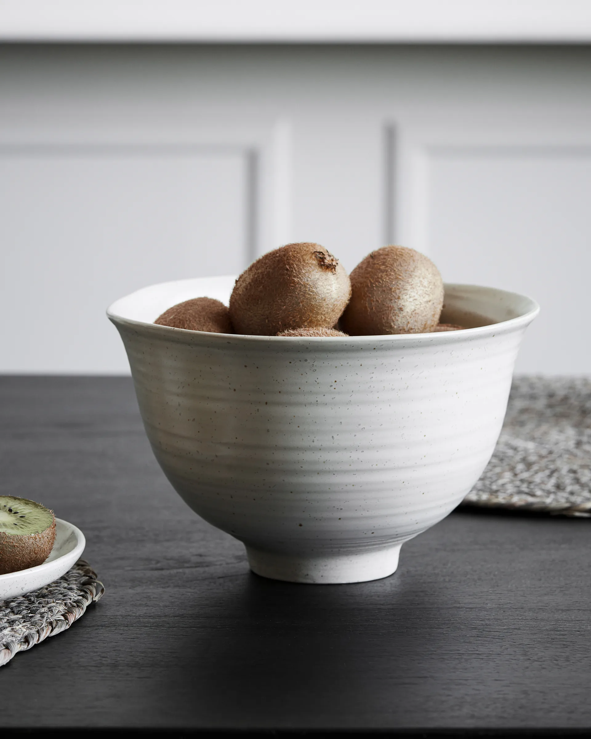 Bol Pion Ø19 cm, gris-blanco House Doctor