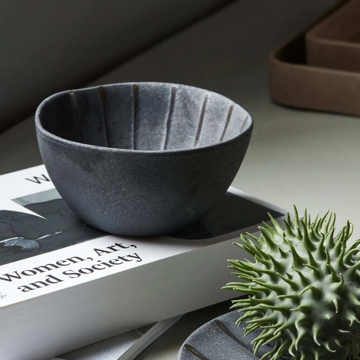 Bol Suns Ø12 cm, marrón oscuro House Doctor