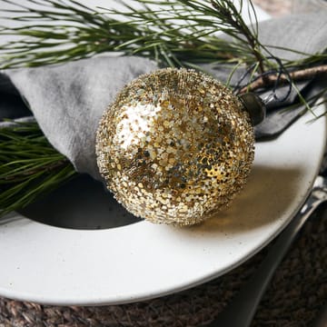 Bola de árbol de navidad Chosen Ø8 cm - Dorado - House Doctor