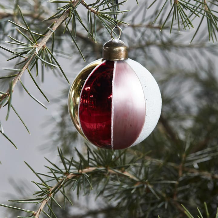 Bola de árbol de navidad Cirkus Ø6 cm, rojo House Doctor