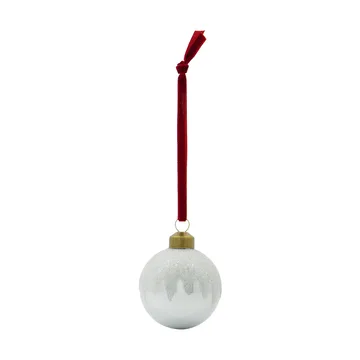 Bola de navidad Bano, pack de 4 - Plata - House Doctor