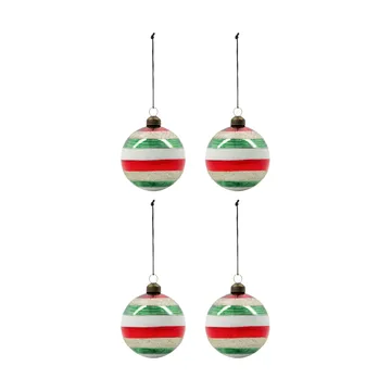 Bola de Navidad Happ Ø8 cm set de 4 - Multi - House Doctor