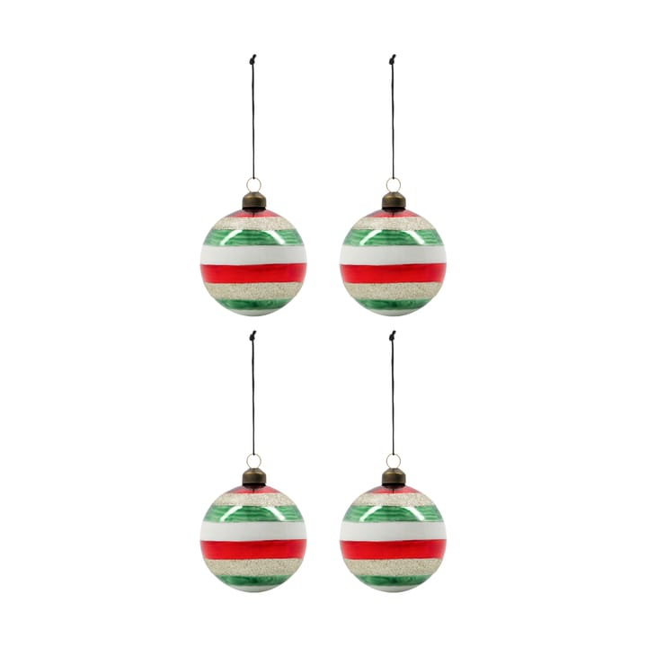 Bola de Navidad Happ Ø8 cm set de 4 - Multi - House Doctor