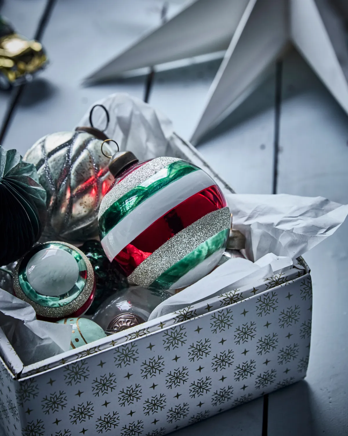 Bola de Navidad Happ Ø8 cm set de 4, Multi House Doctor