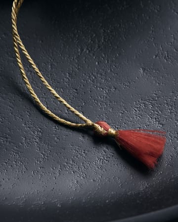 Bola de navidad Mache Ø5 cm - rojo - House Doctor
