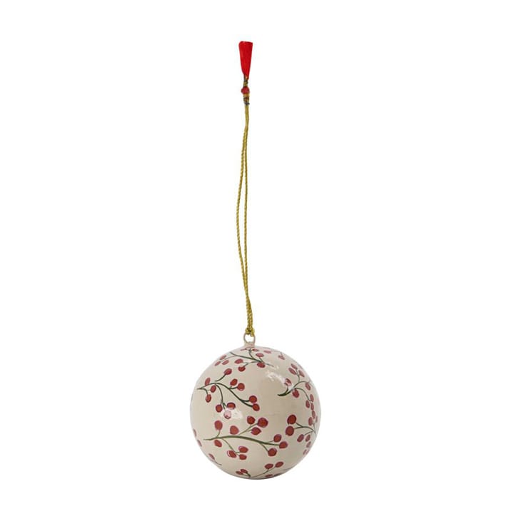 Bola de navidad Mache Ø8 cm, arena House Doctor