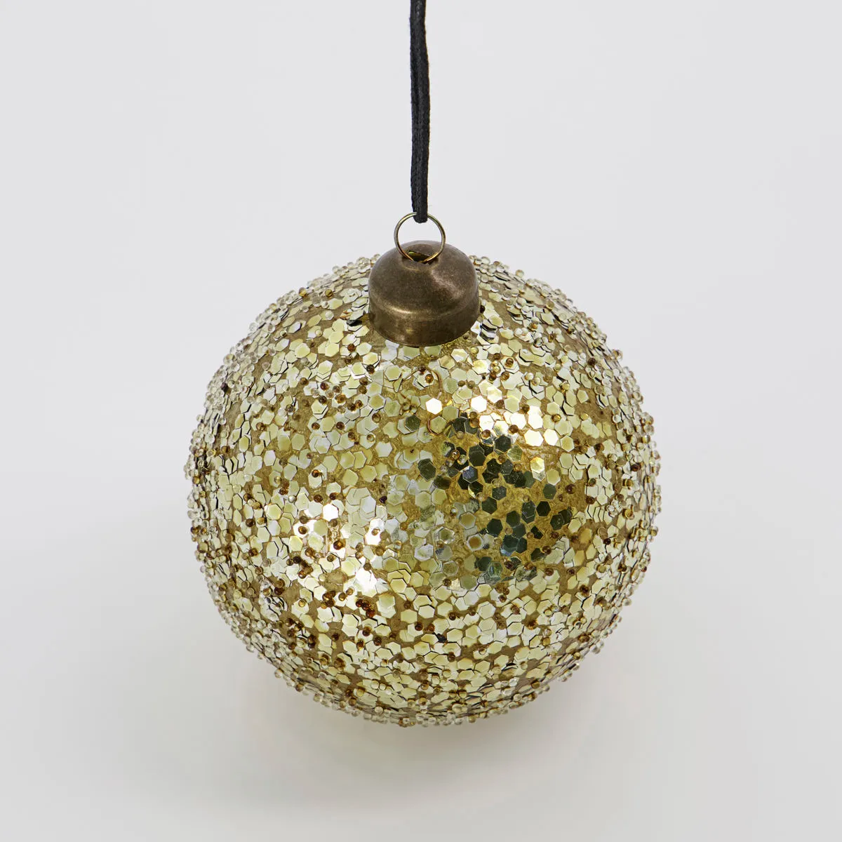 Bolas de Navidad Chosen Ø8 cm, 4-pack, Oro House Doctor